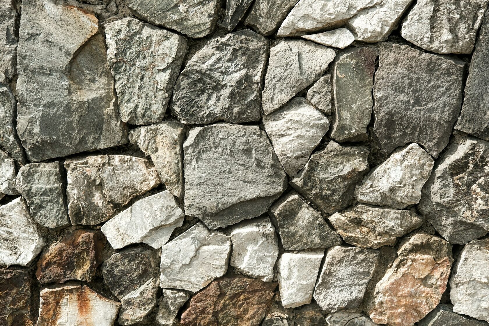 Textura de muro de piedra natural